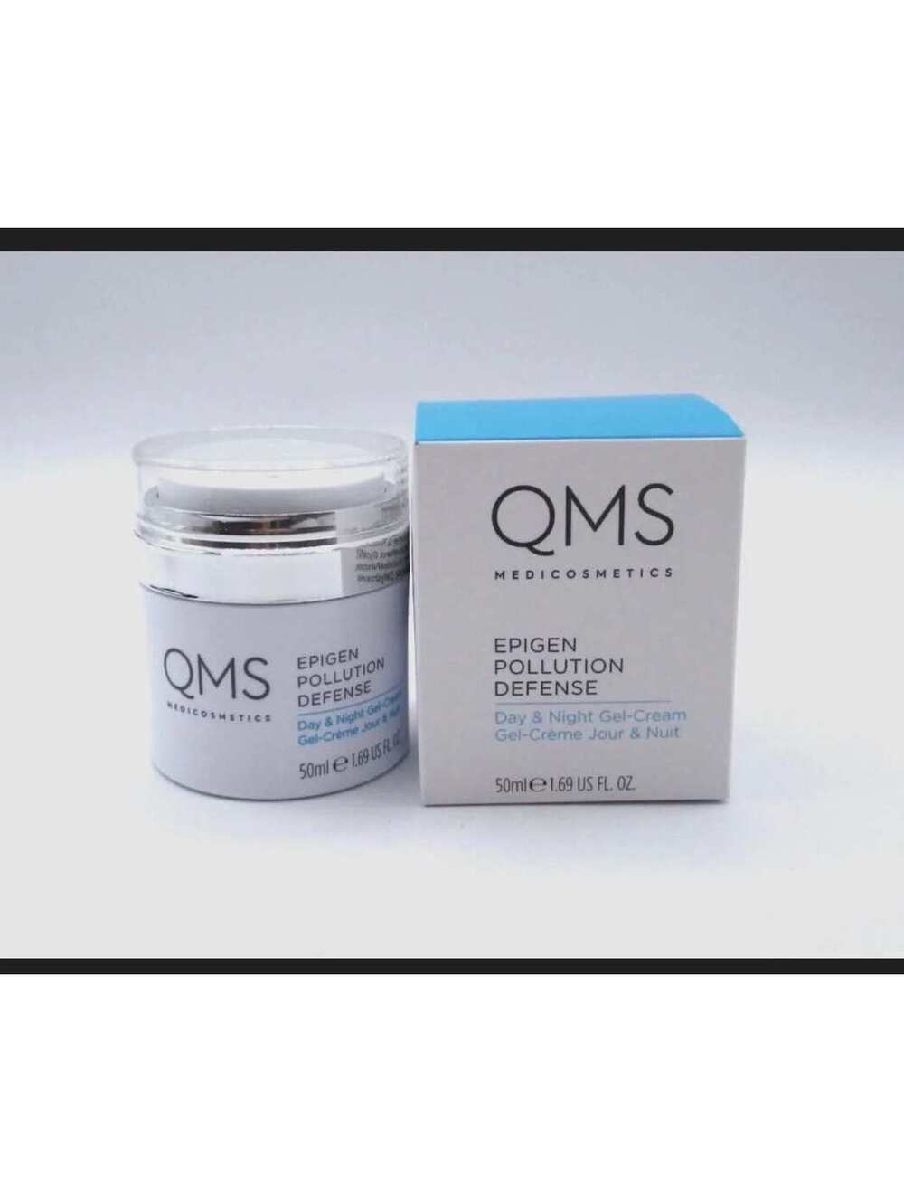 MSRP $168 || QMS Epigen Pollution Defense Day and Night Gel Crème 50ml